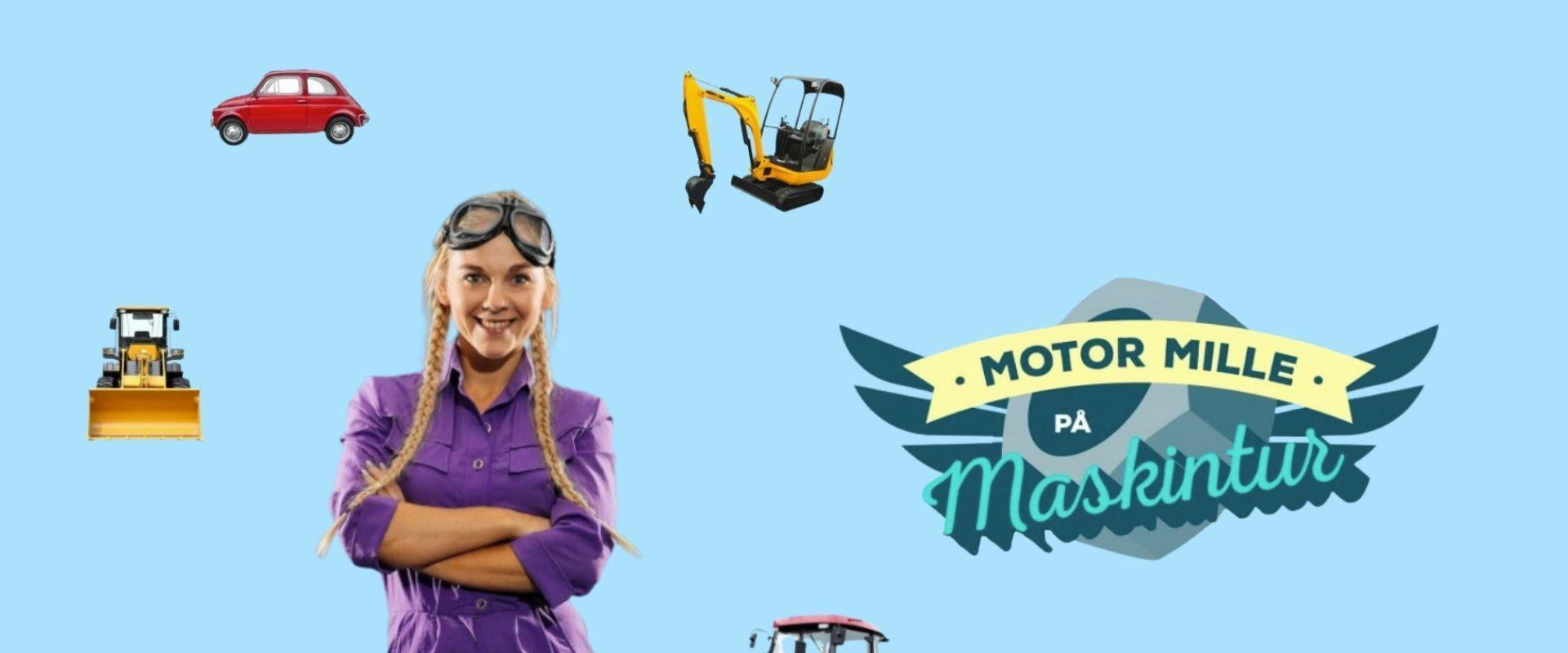 Motor Mille på maskintur