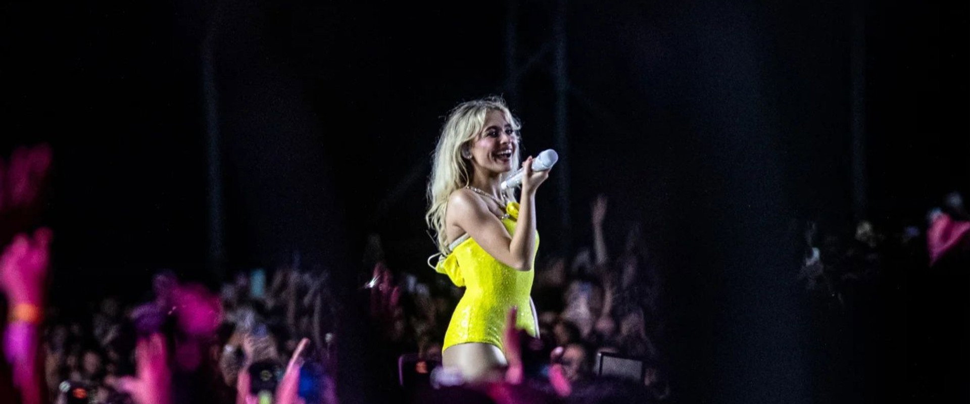 Sabrina Carpenter at Lollapalooza in Brazil's banner image
