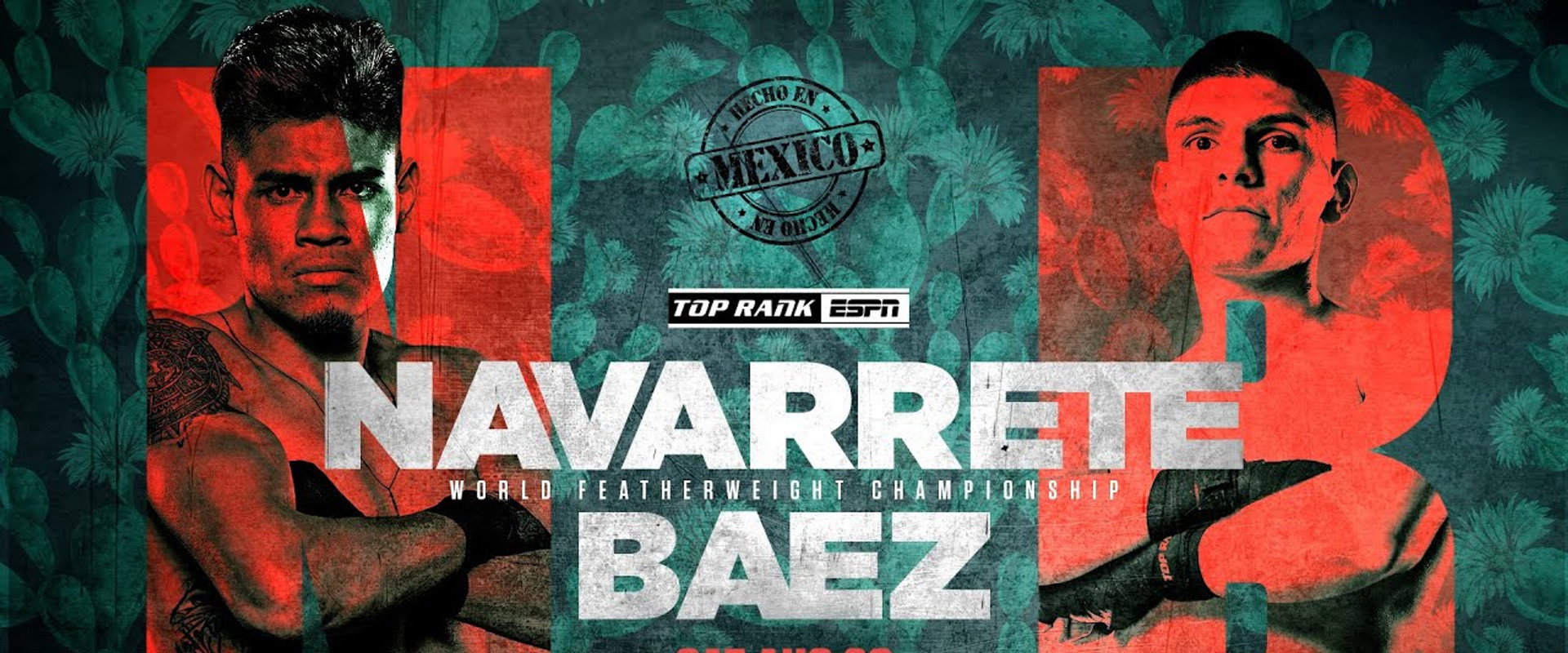 Emanuel Navarrete vs. Eduardo Baez's banner image