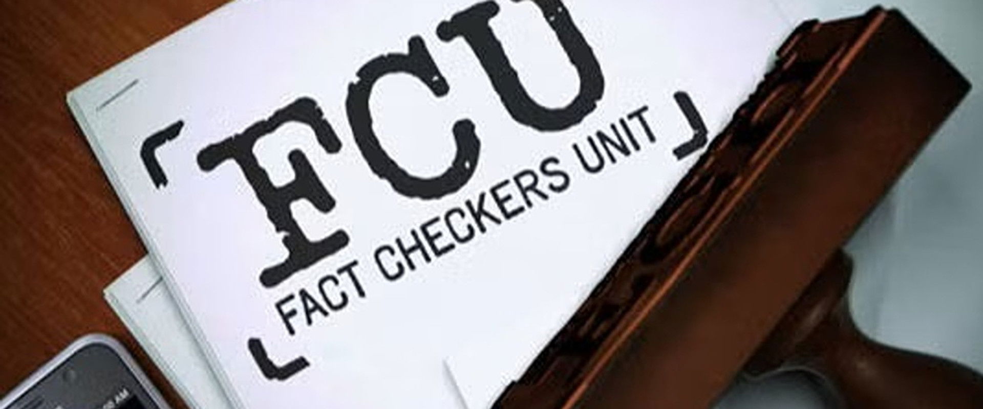FCU: Fact Checkers Unit's banner image
