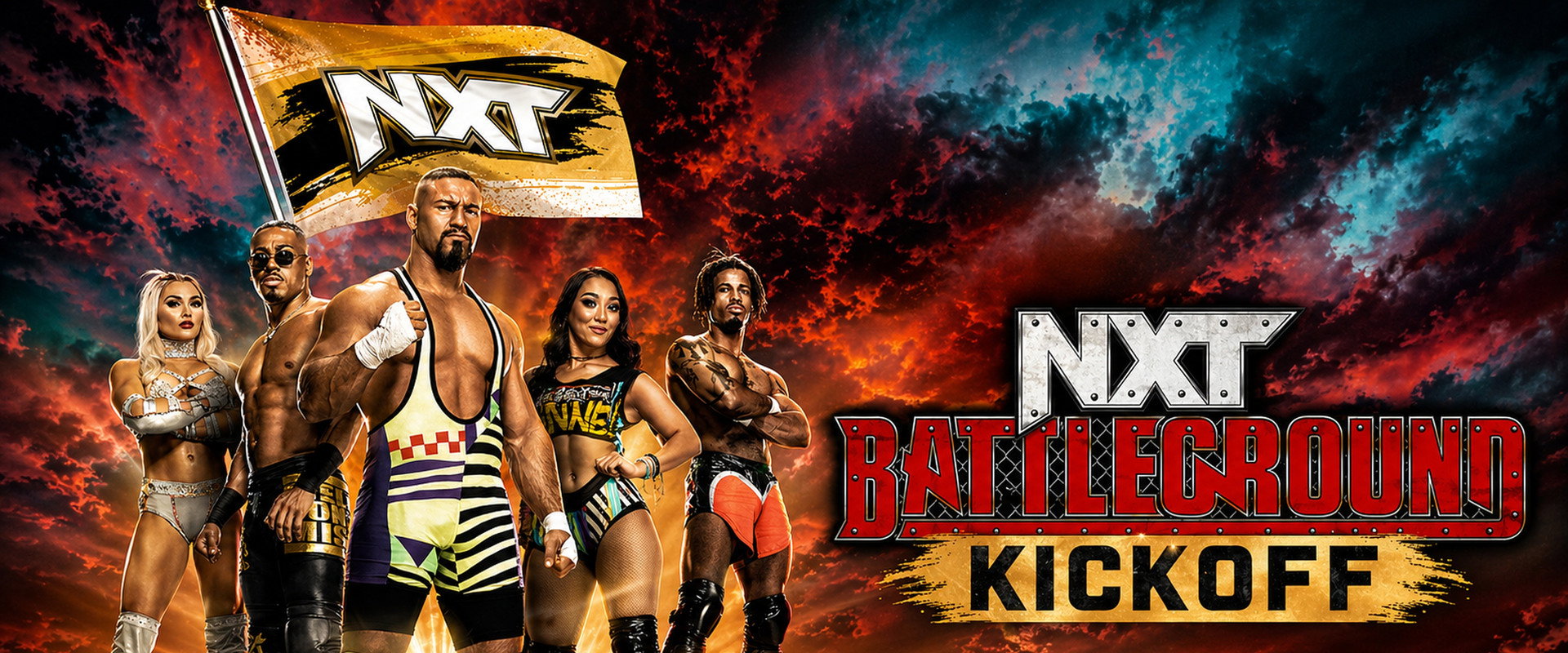 NXT Battleground 2023 Kickoff's banner image