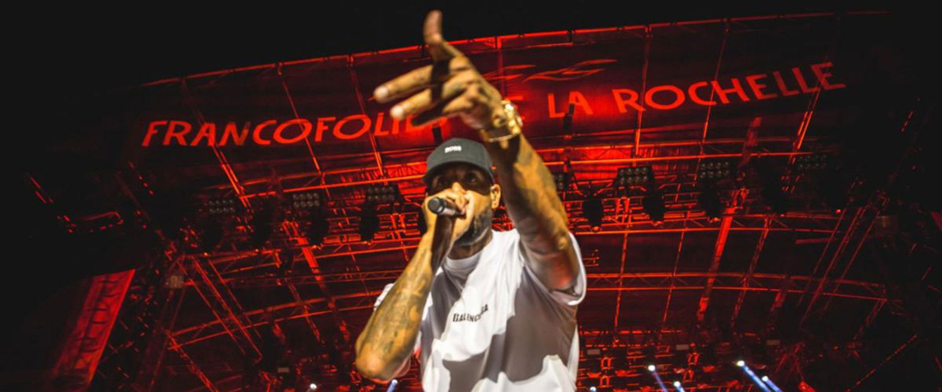 Booba au Francofolies de la Rochelle 2022's banner image