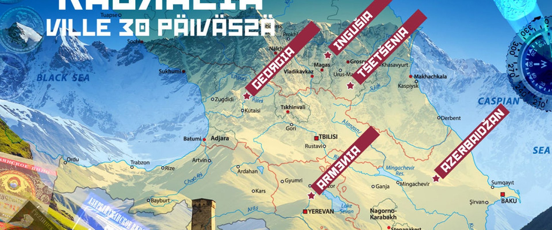 Kaukasia 30 päivässä