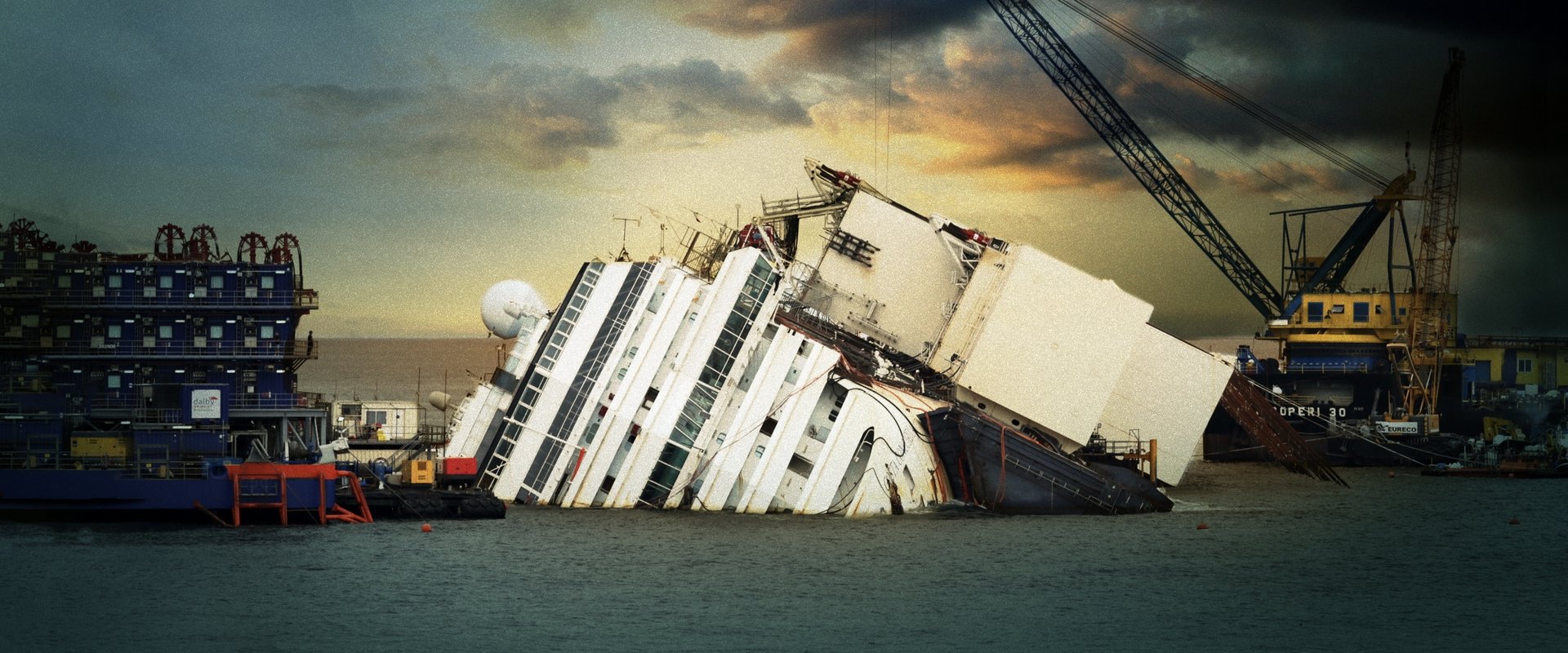 Raising the Costa Concordia
