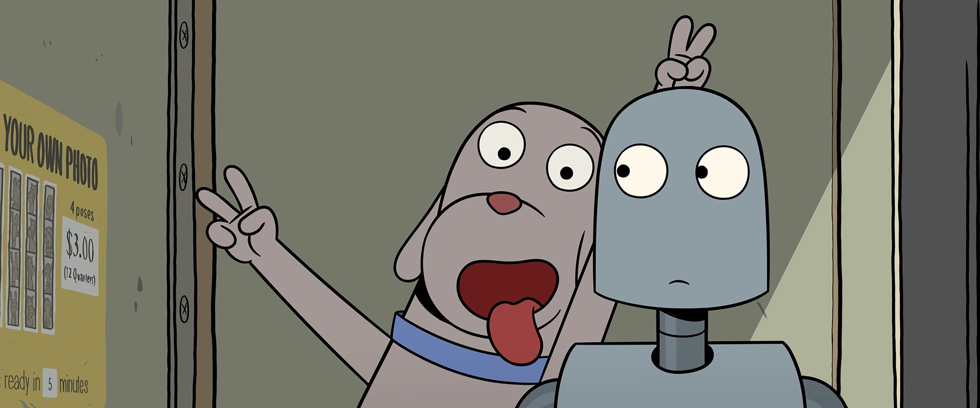 Robot Düşleri filmi için arka plan görseli