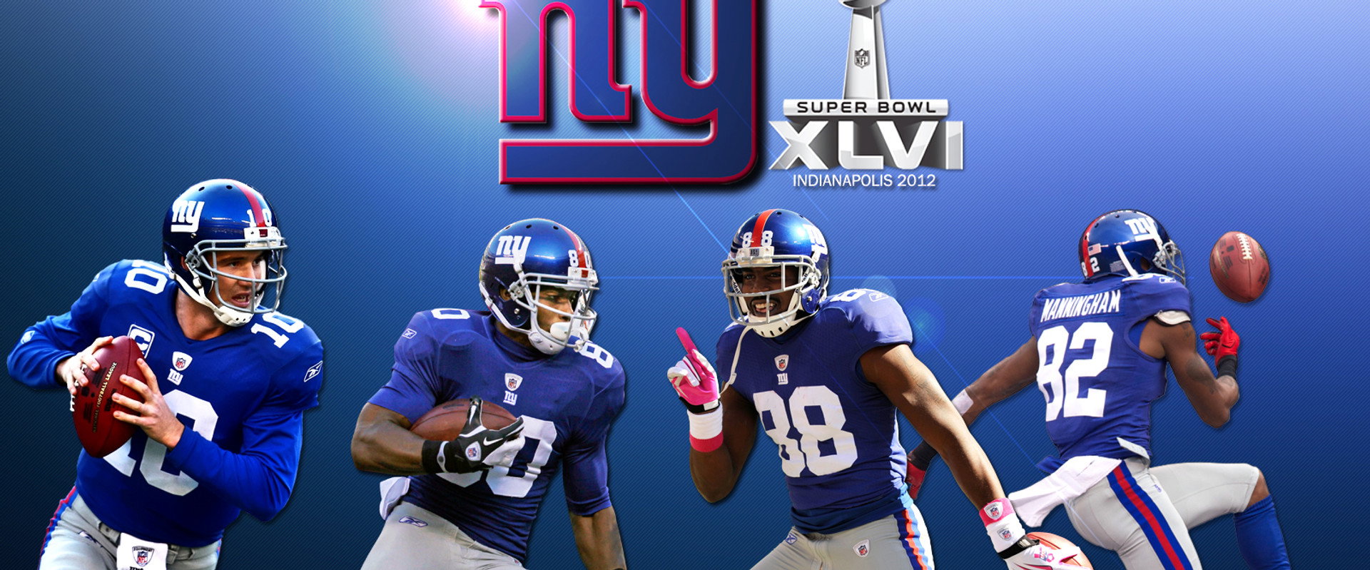 Super Bowl XLVI Champions: New York Giant‪s