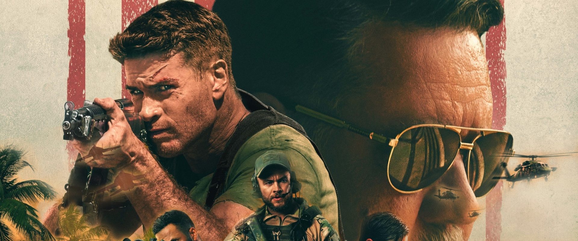 Land of Bad filmi için arka plan görseli