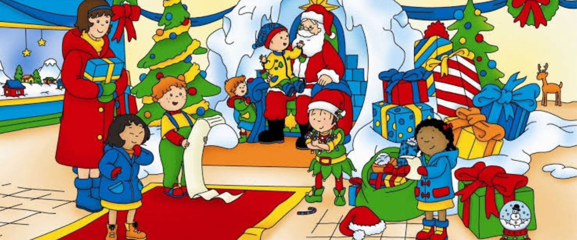 Caillou's Holiday Movie's banner image