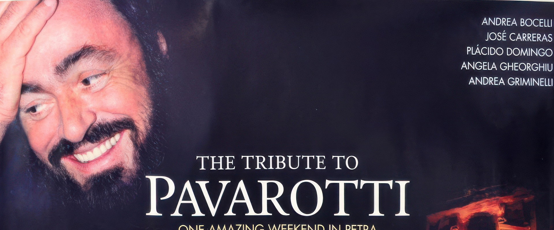 The Tribute to Pavarotti One Amazing Weekend in Petra's banner image