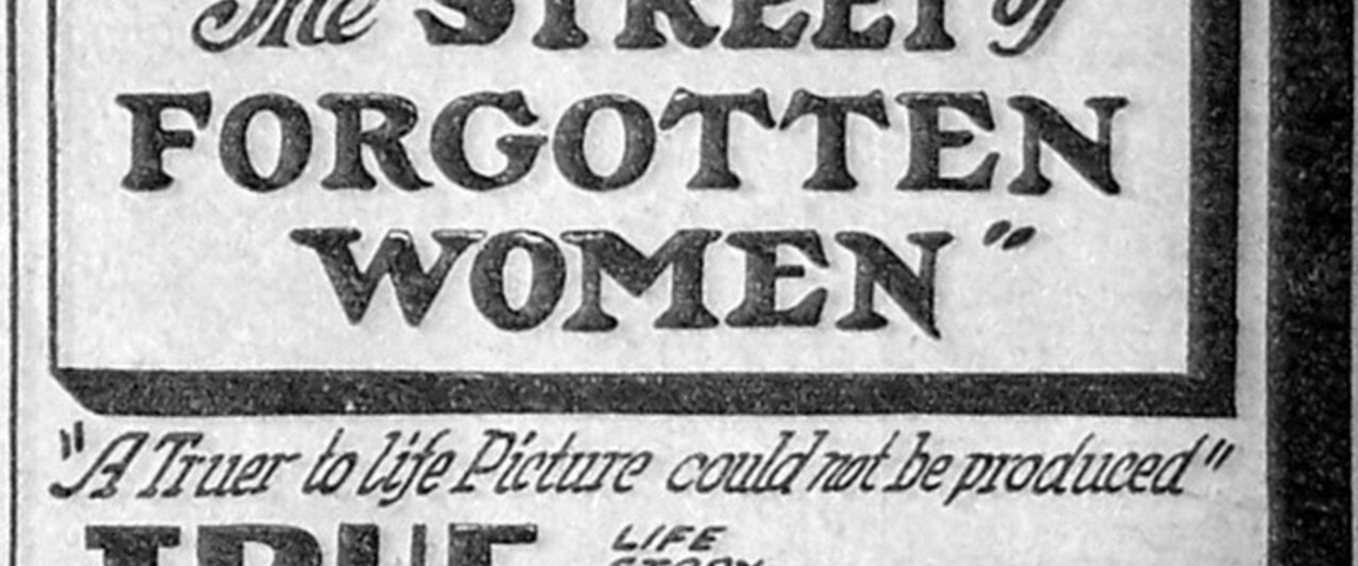 Street of Forgotten Women's banner image
