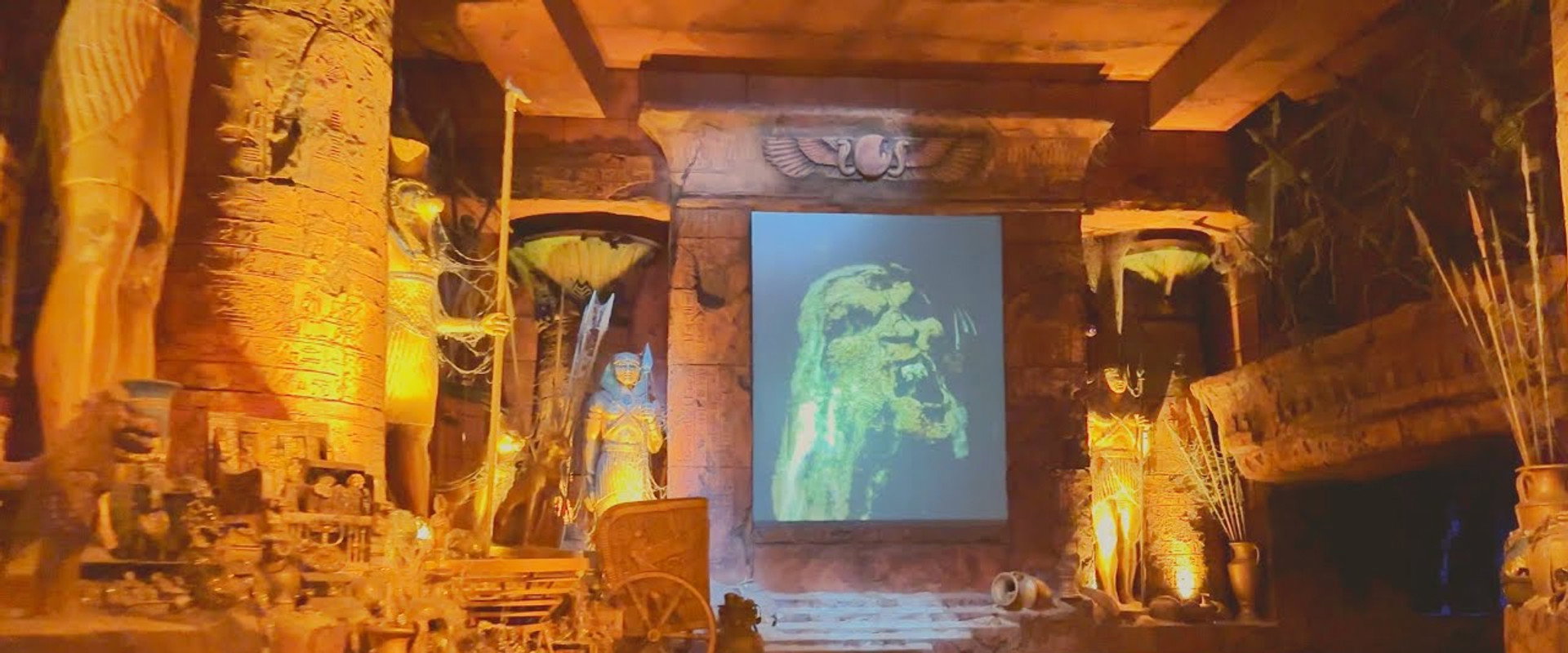 The making of Revenge of the Mummy - The Ride's banner image