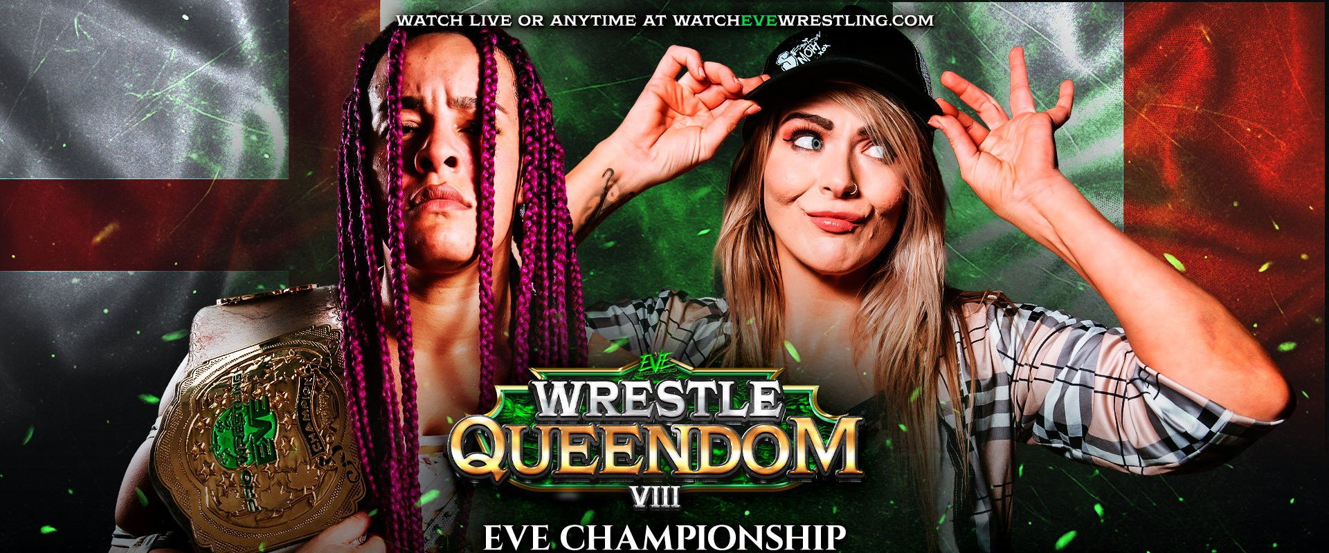 EVE 146: Wrestle Queendom VIII's banner image