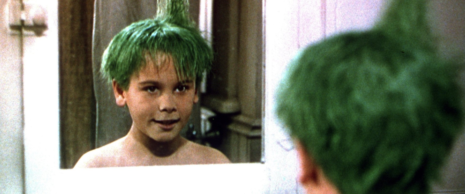 The Boy with Green Hair
