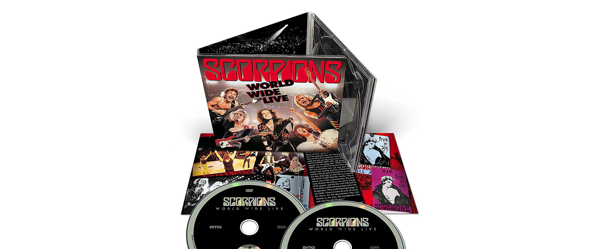 Scorpions: World Wide Live: 50th Band Anniversary