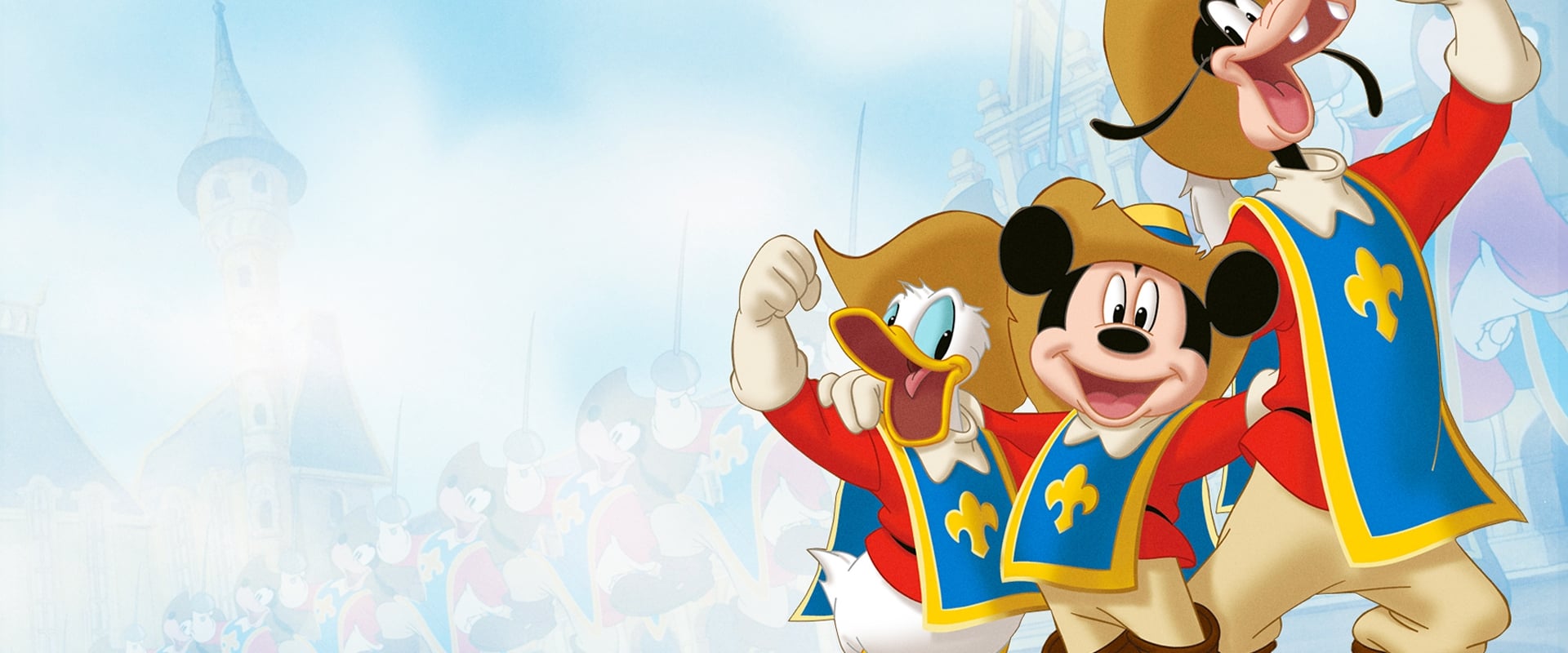 Mickey, Anders, Fedtmule: De tre musketerer