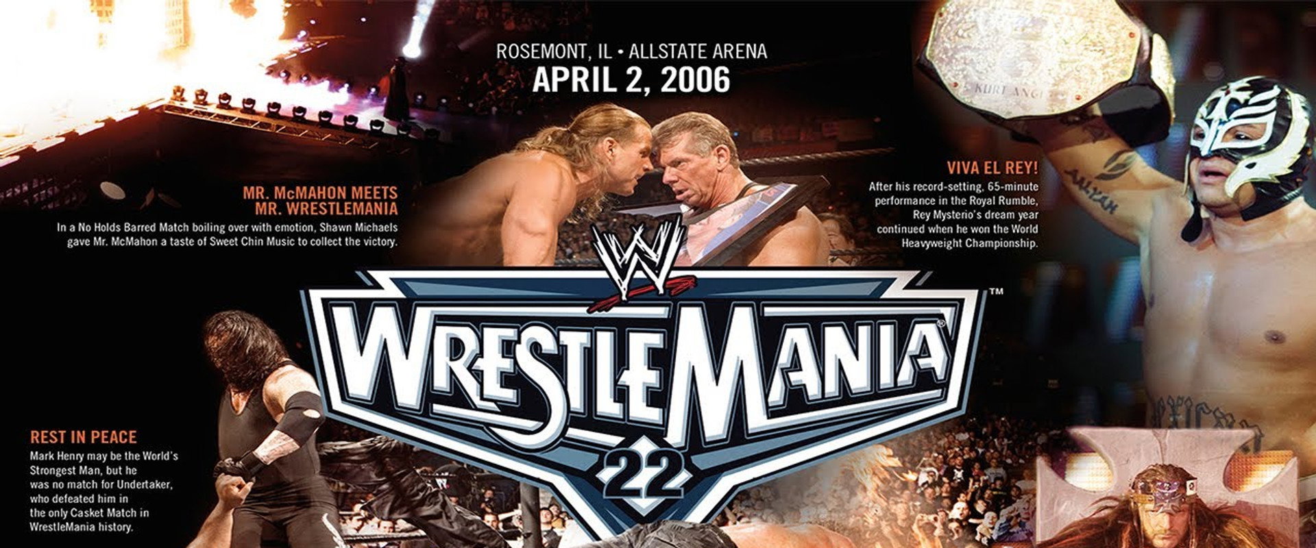WWE WrestleMania 22's banner image