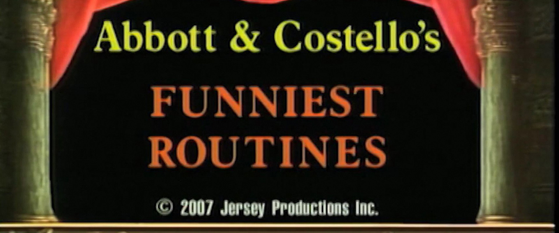 Abbott and Costello: Funniest Routines, Vol. 1's banner image