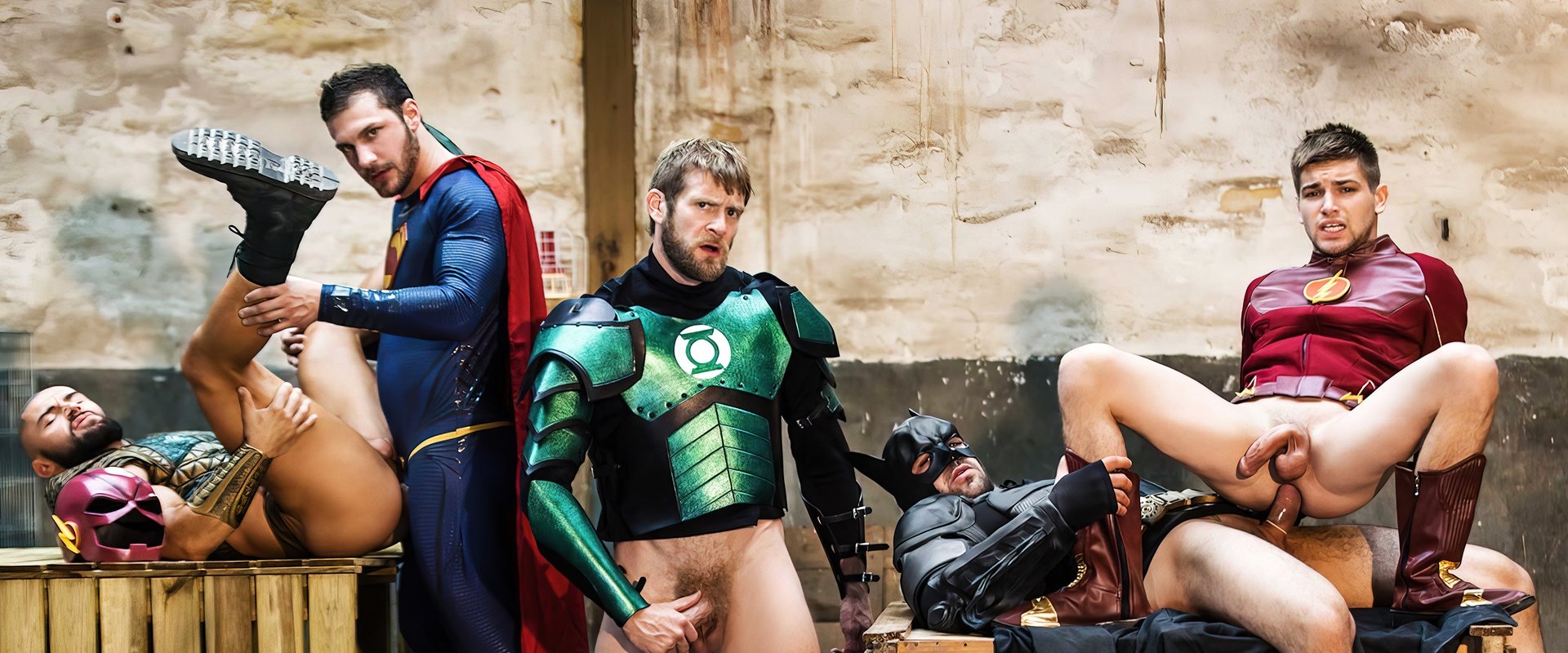 Justice League: A Gay XXX Parody's banner image