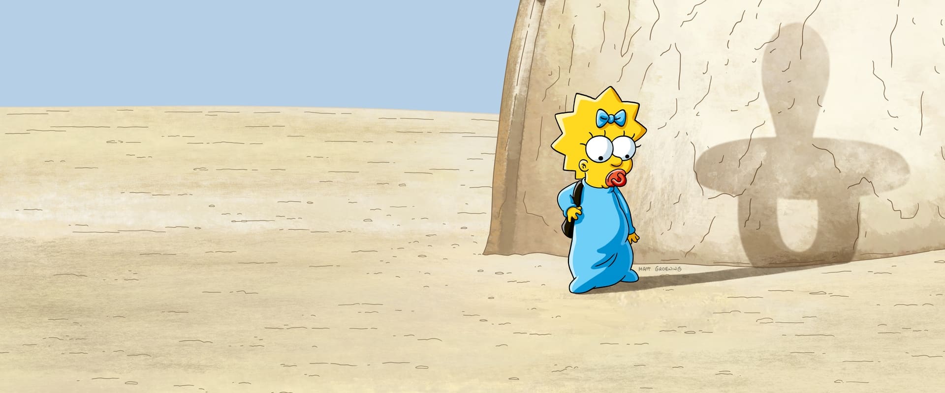 Maggie Simpson in The Force Awakens from Its Nap