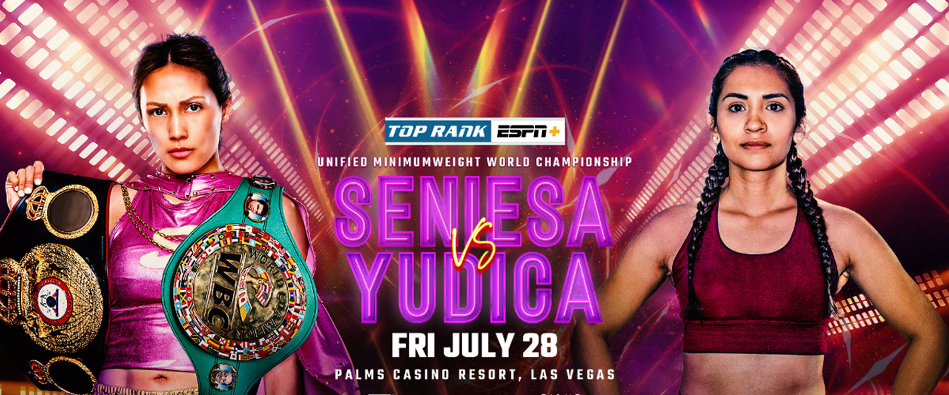 Seniesa Estrada vs. Leonela Yudica's banner image