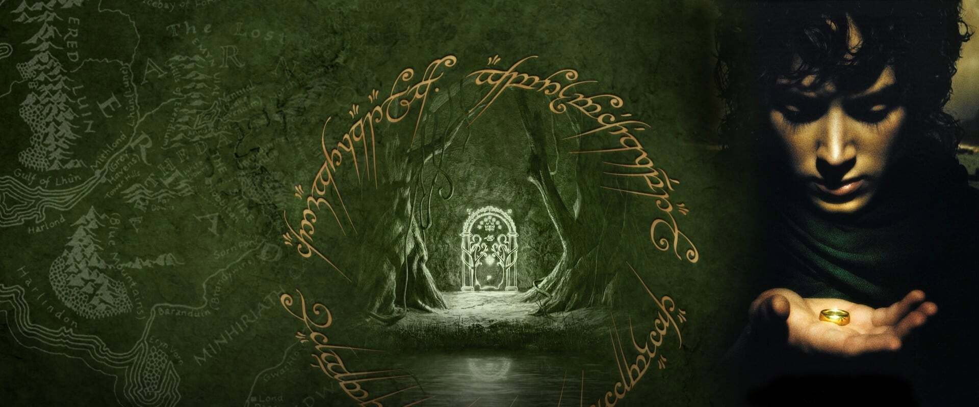 El señor de los anillos: La comunidad del anillo EXTENDED CUT — imagen panoramica