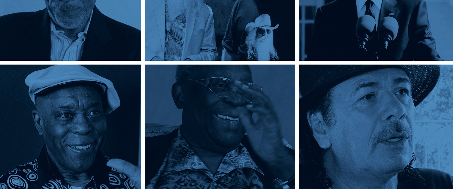 Monochrome: Black, White & Blue