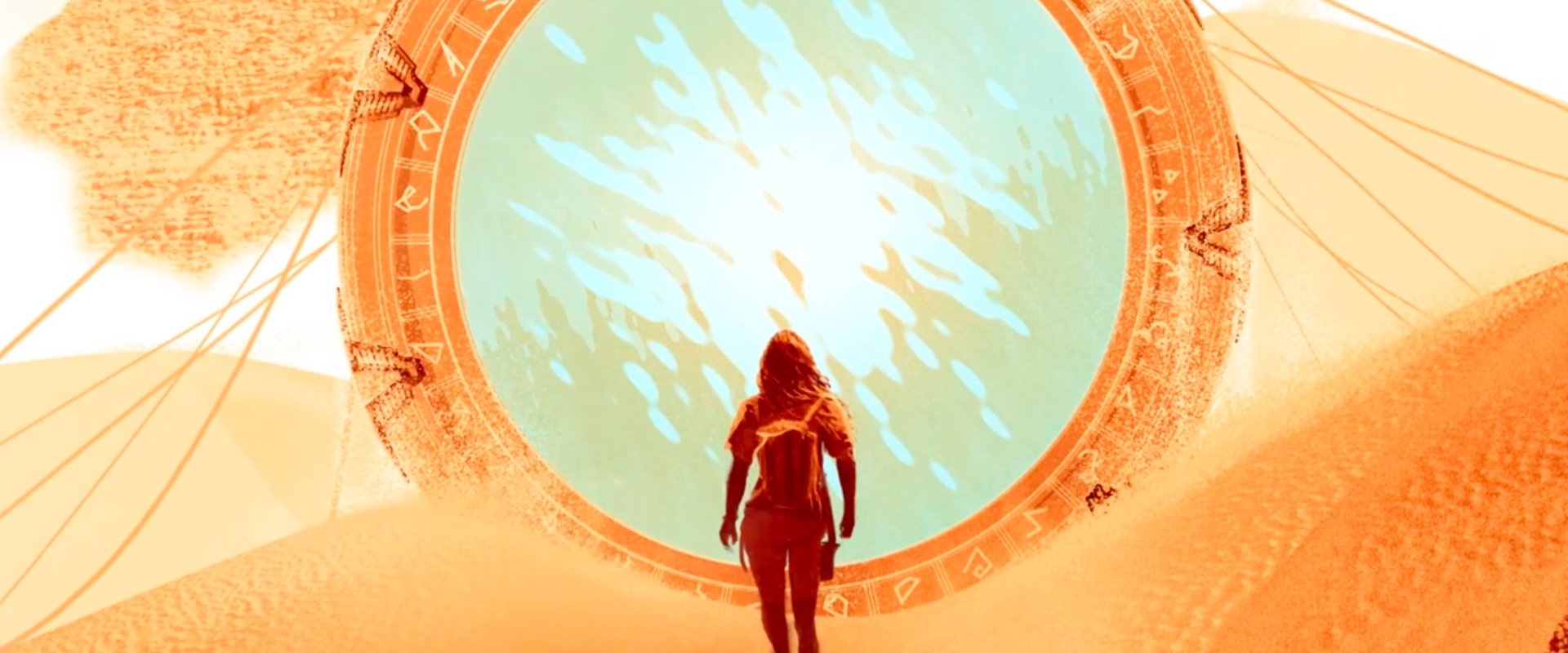 Stargate Origins dizisi için arka plan görseli