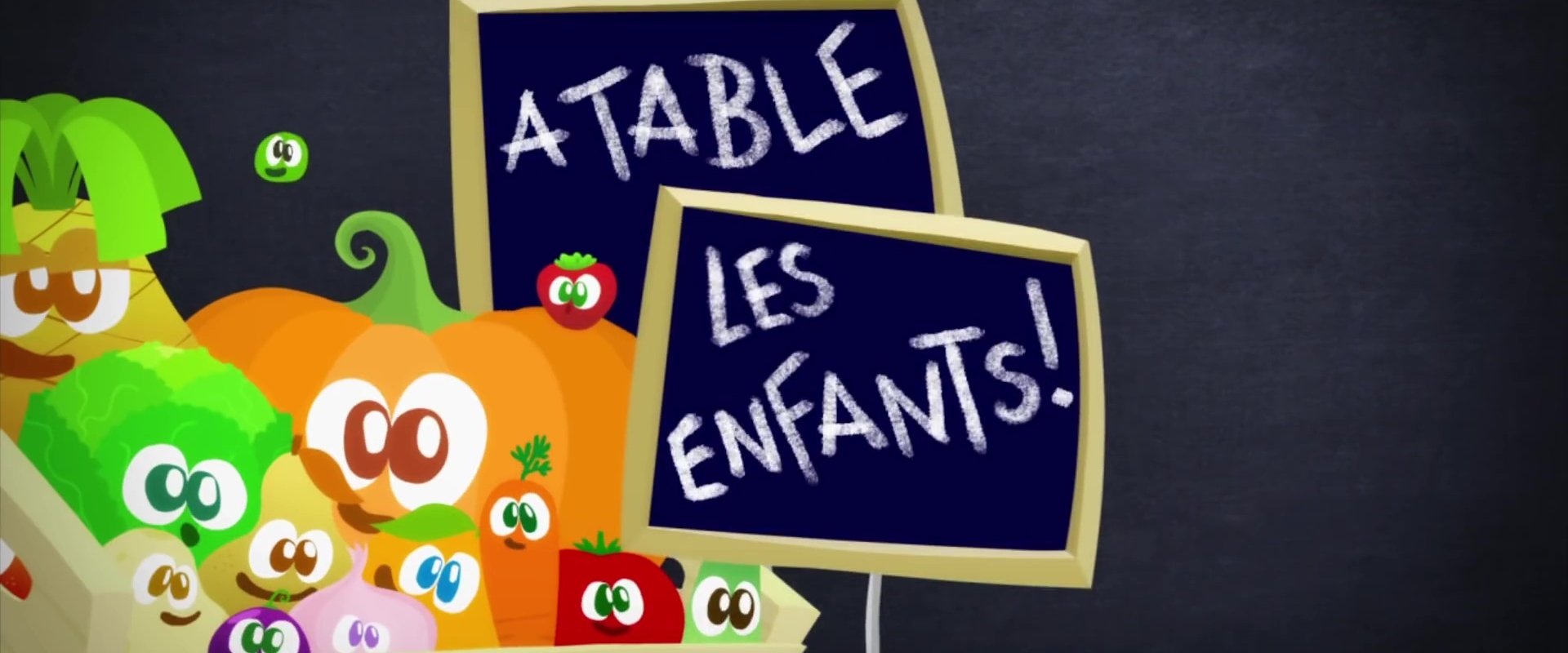 A table les enfants!