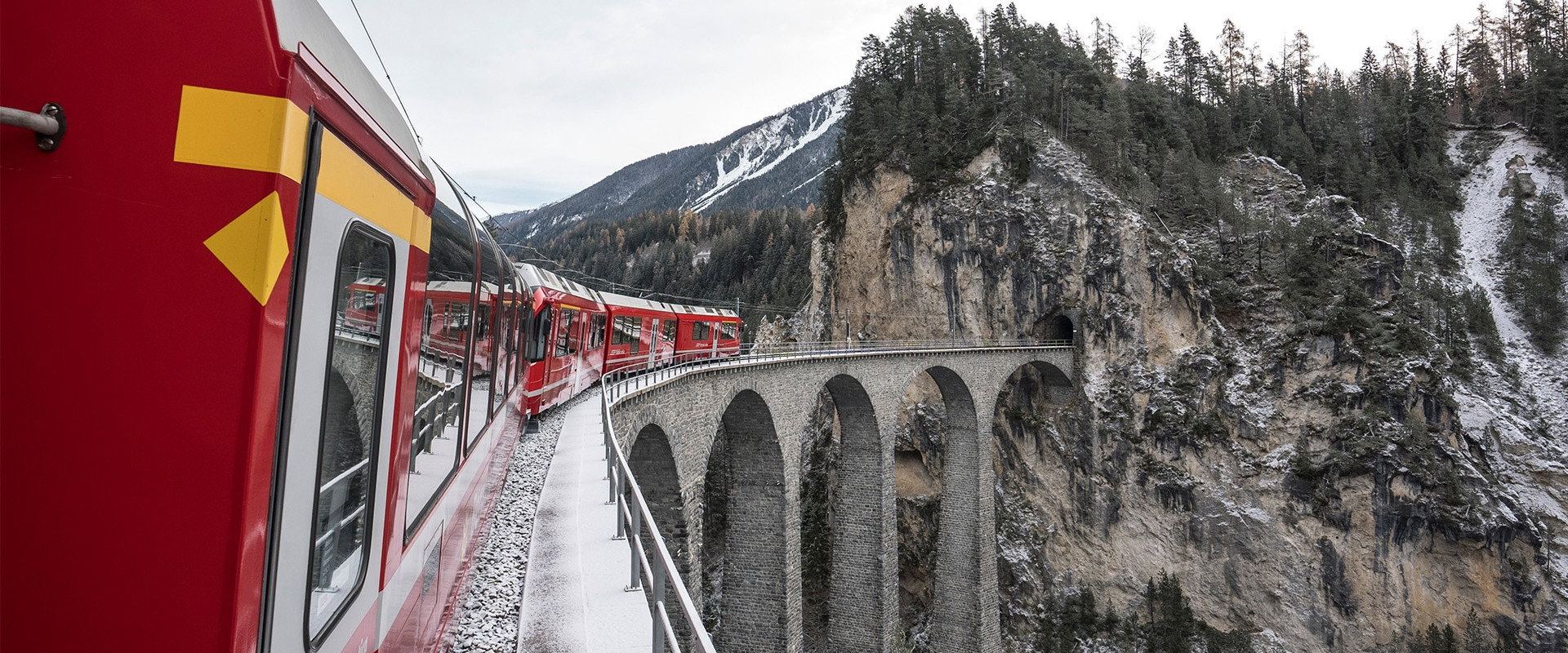 Alpine Train at Christmas