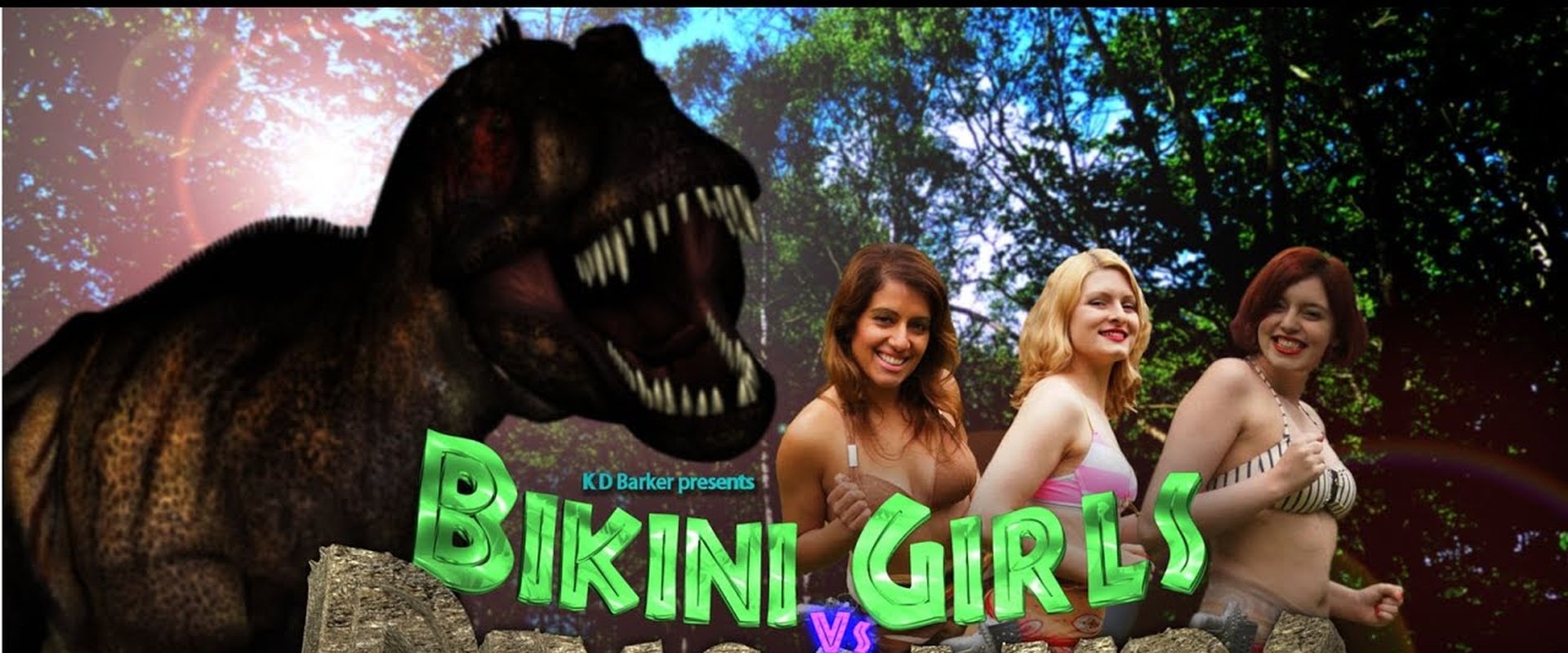 Bikini Girls vs Dinosaurs