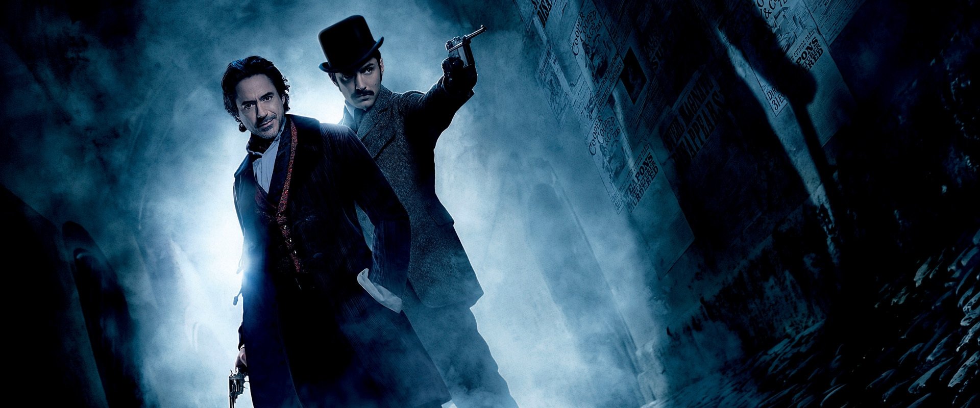 Sherlock Holmes: Gölge Oyunları filmi için arka plan görseli