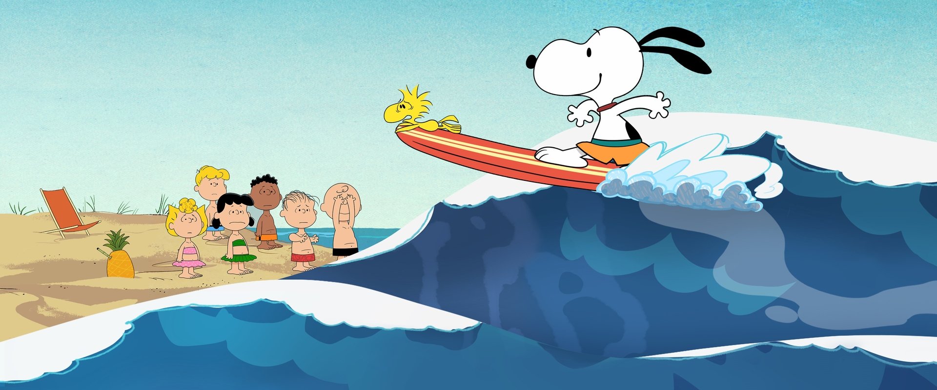 The Snoopy Show dizisi için arka plan görseli