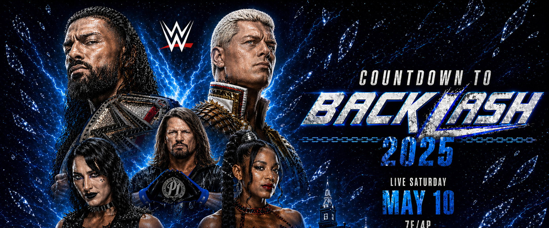 Countdown to WWE Backlash 2025's banner image