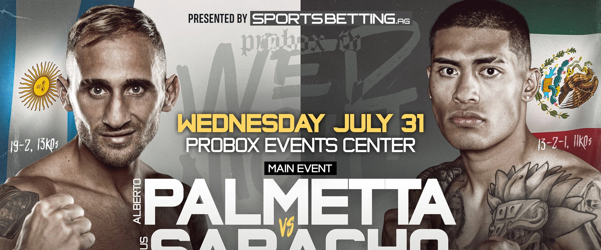 Alberto Palmetta vs. Jesus Saracho's banner image