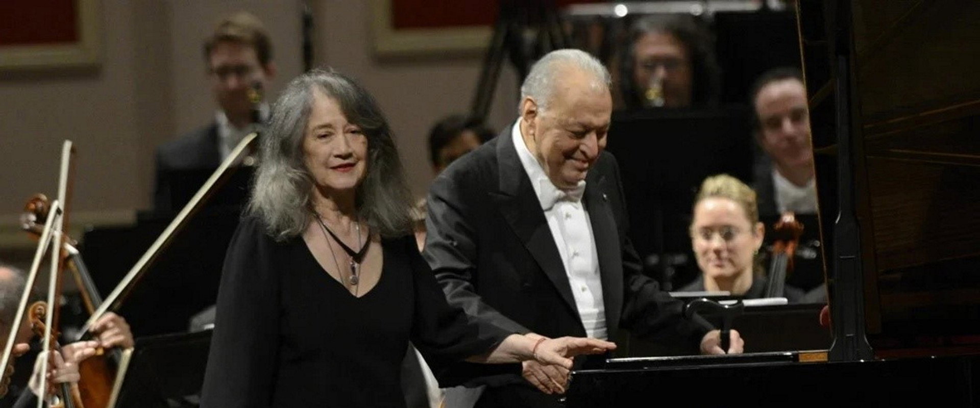 Vienna Philharmonic The Exclusive Subscription Concert Series - Zubin Mehta & Martha Argerich's banner image