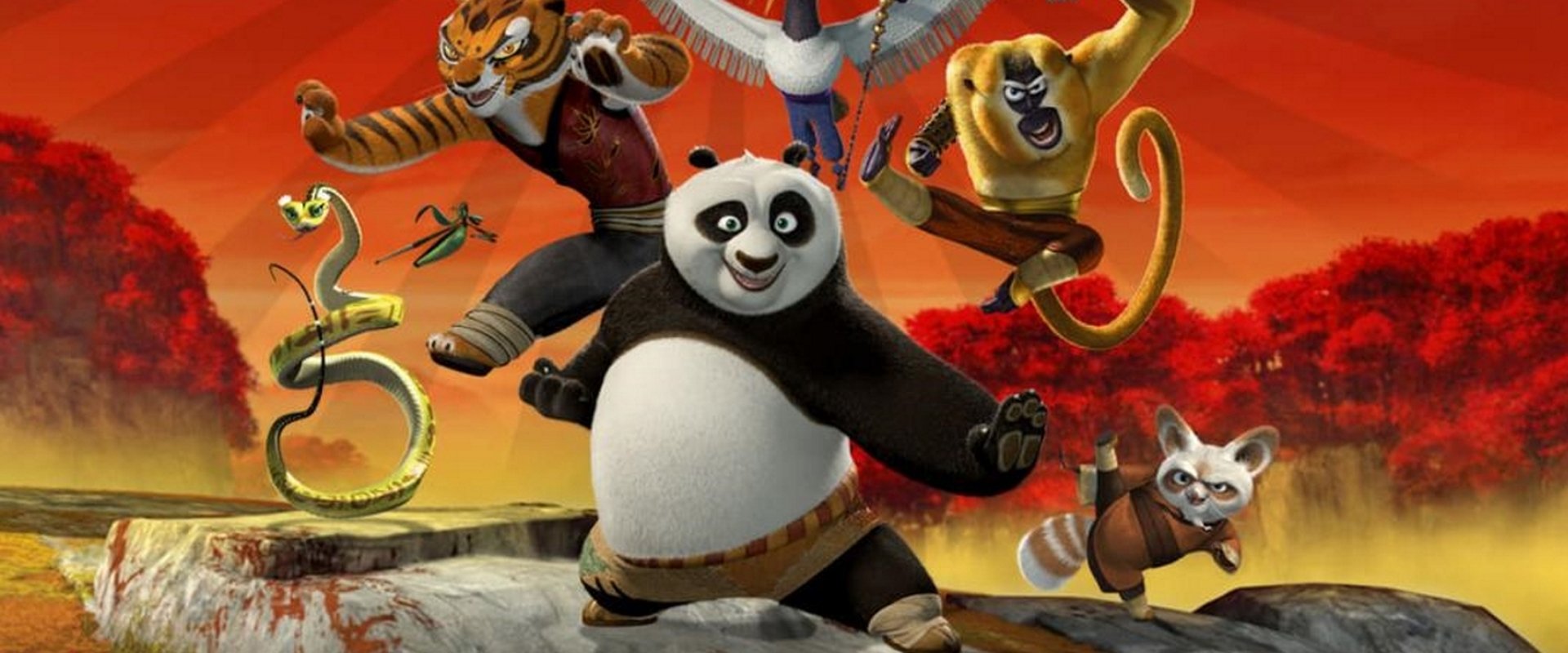 Empfehle den Film " Kung Fu Panda Die Geheimnisse der furiosen Fünf " deinen Freunden