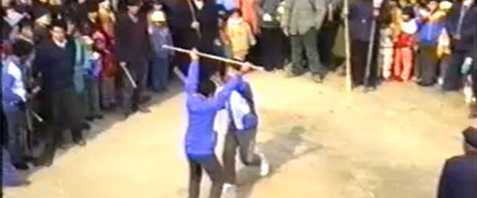 1995年2月2日民间举办迎喜花会