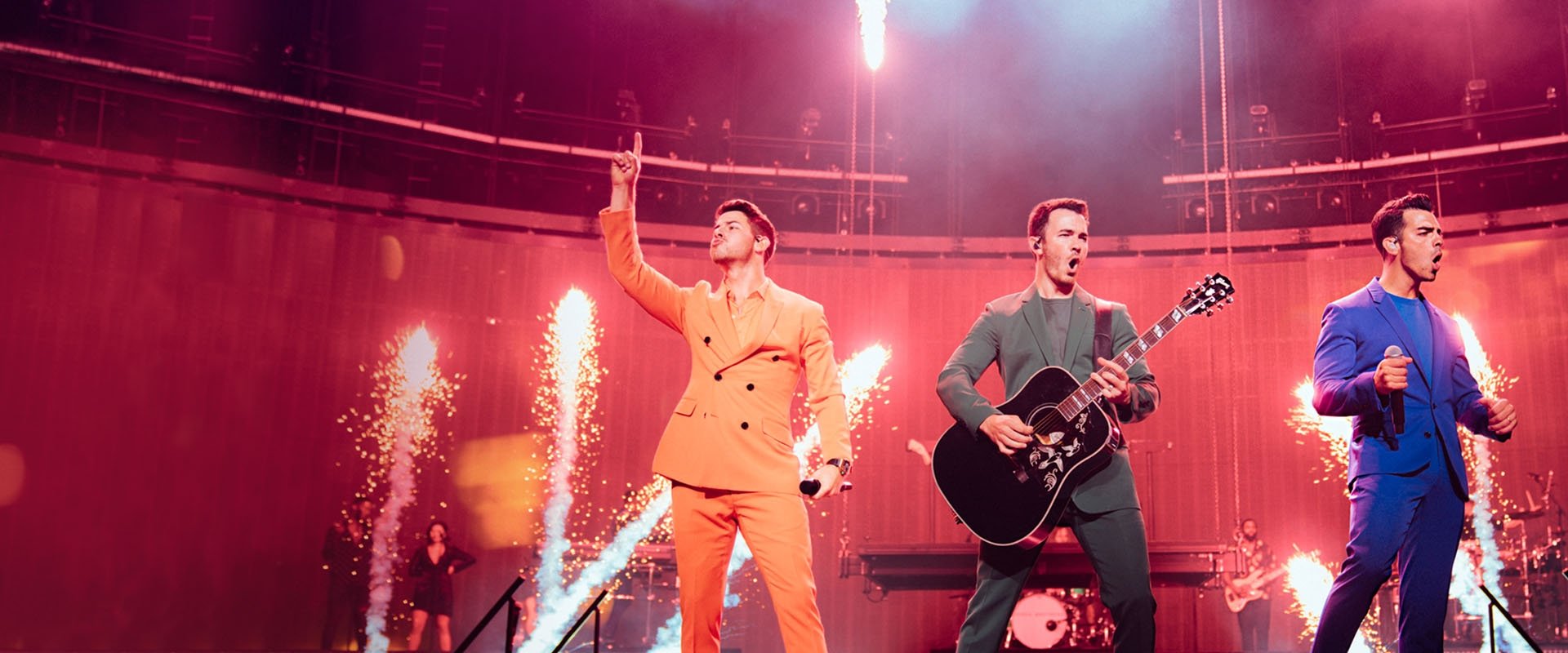 La felicidad continúa: los Jonas Brothers en concierto