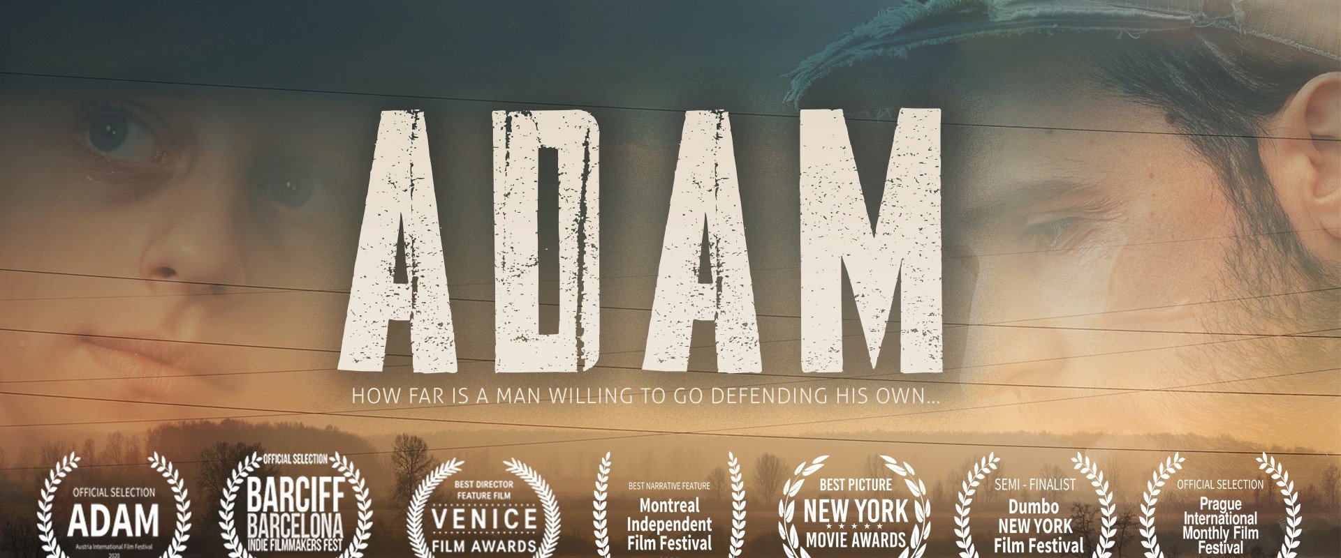 Adam filmi için arka plan görseli