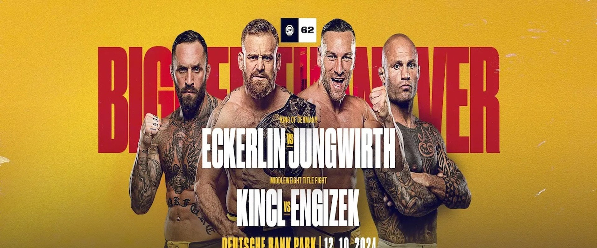 OKTAGON 62: Eckerlin vs. Jungwirth's banner image