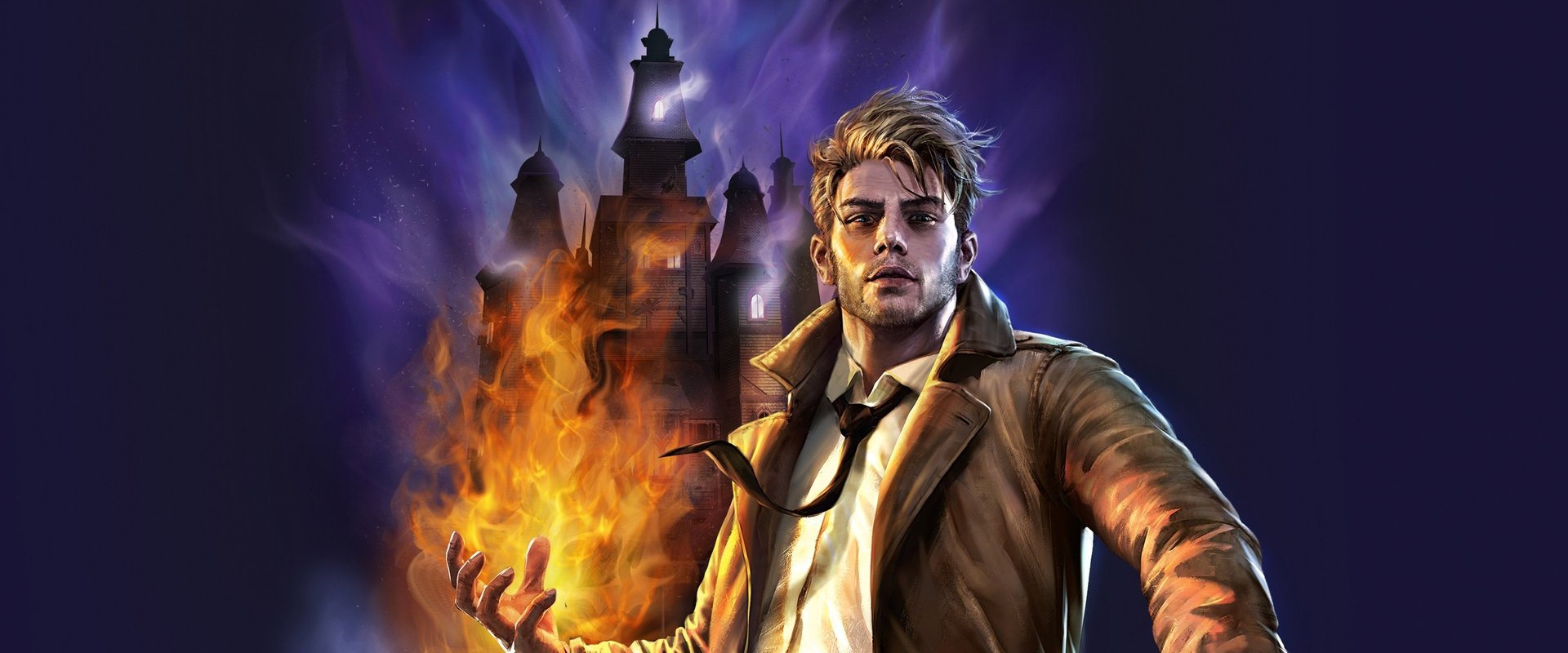 Constantine: The House of Mystery filmi için arka plan görseli