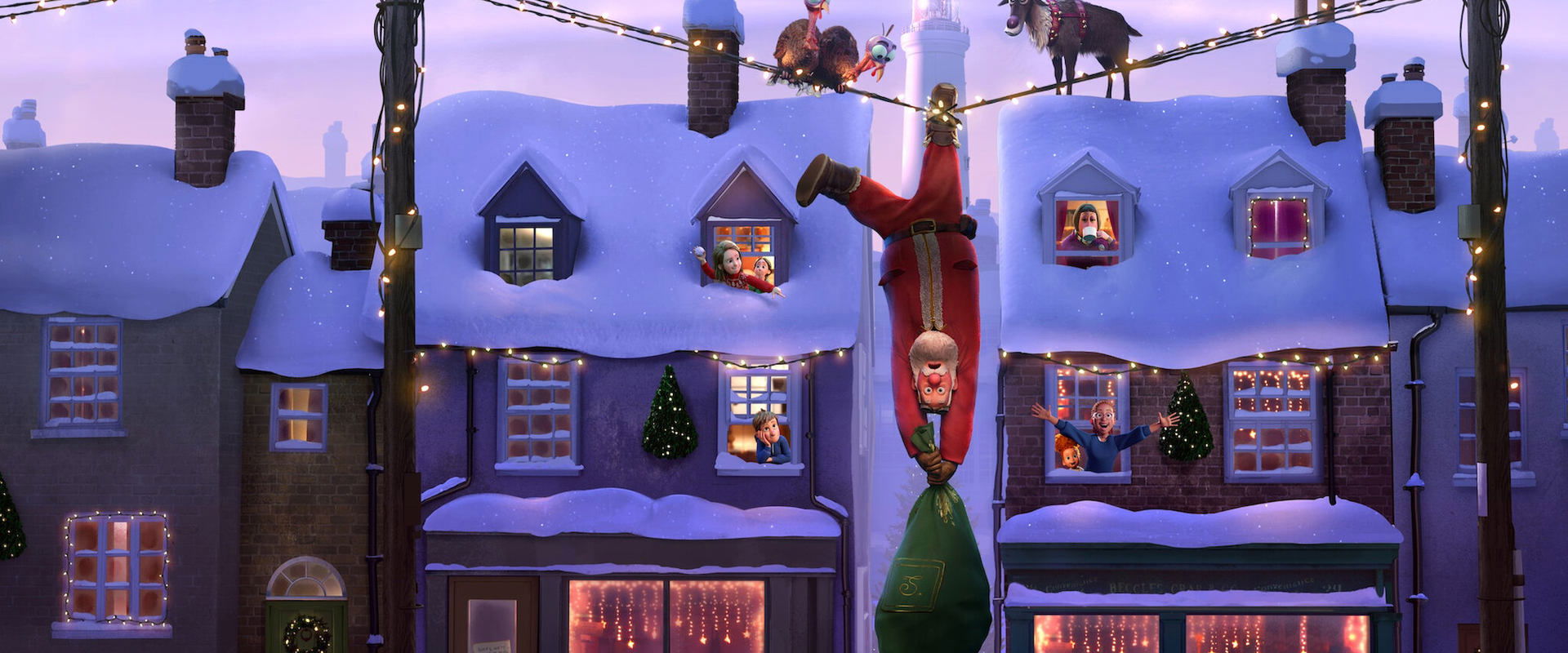 Bir Zamanlar Noel'de filmi için arka plan görseli