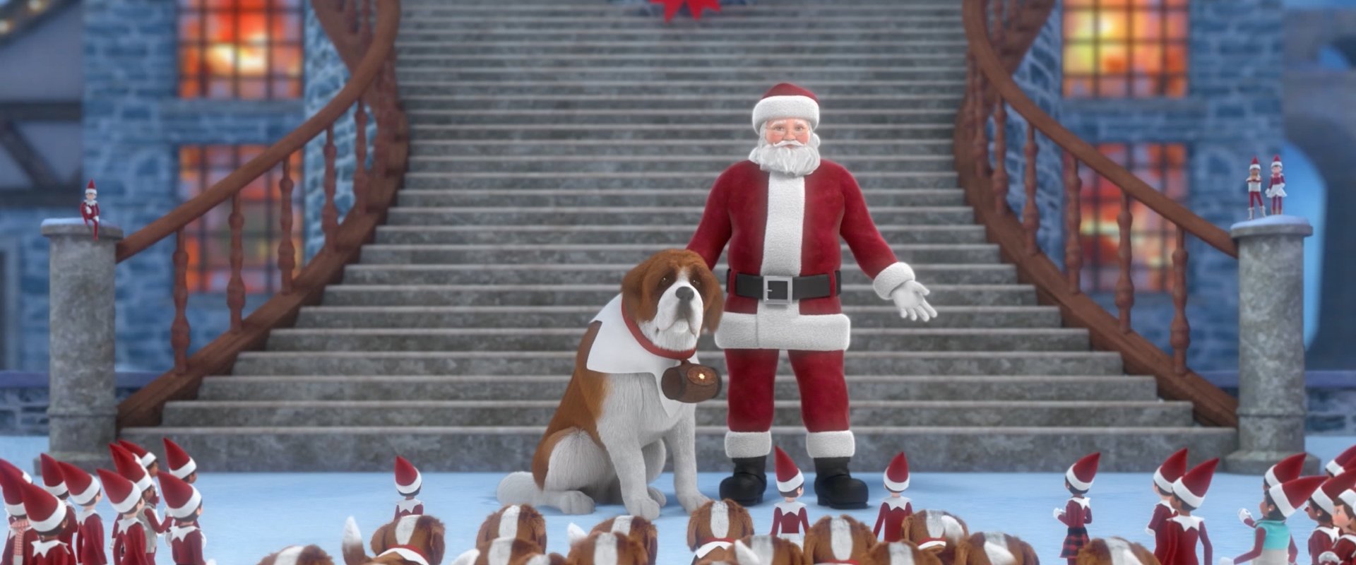 Elf Pets: Santa's St. Bernards Save Christmas