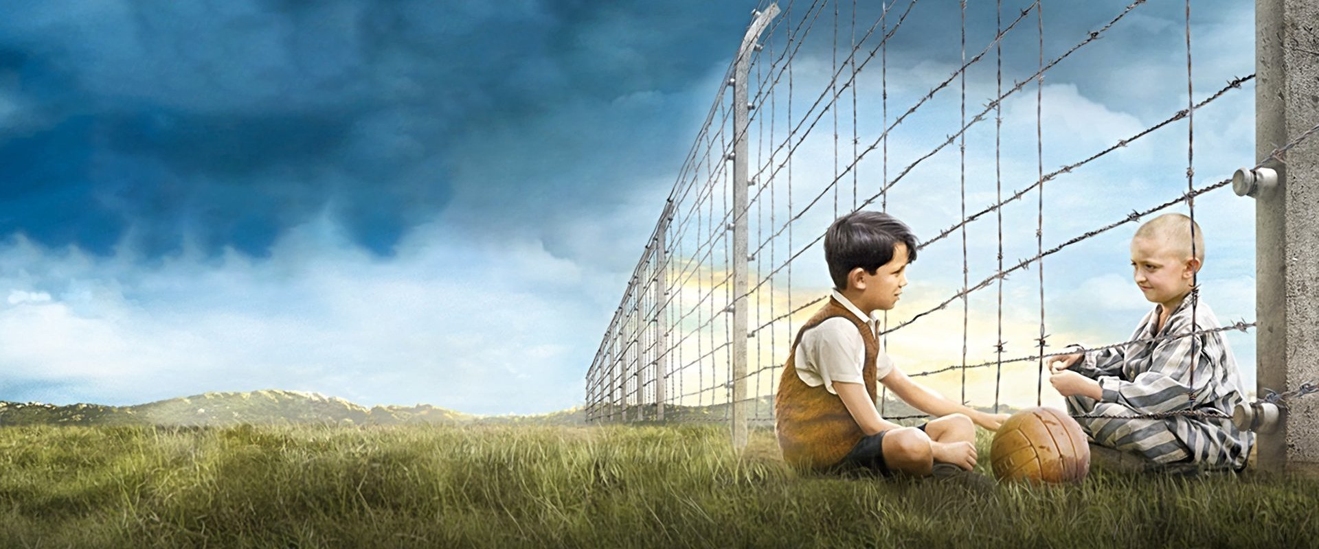 Çizgili Pijamalı Çocuk filmi için arka plan görseli