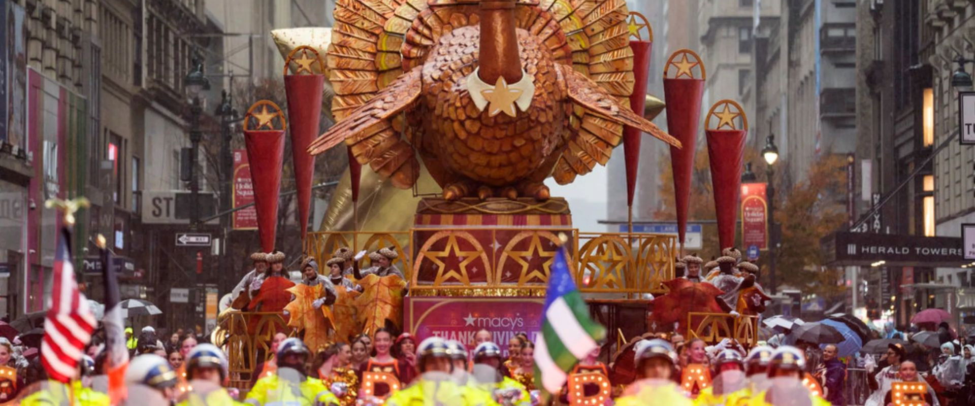 The 99th Annual Macy's Thanksgiving Day Parade's banner image