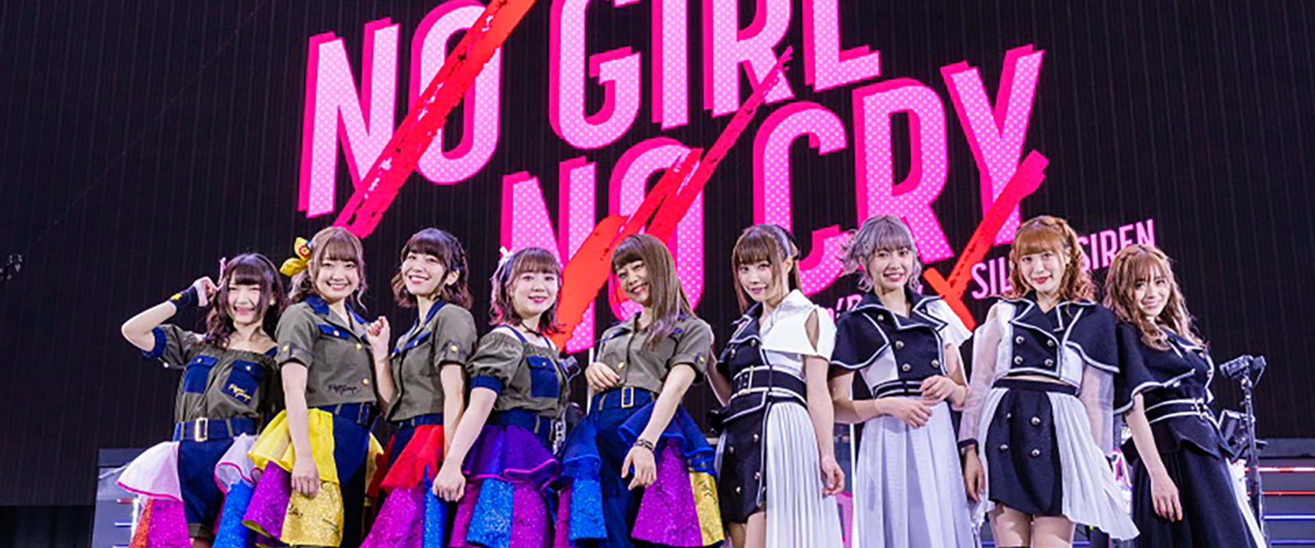 Poppin'Party×SILENT SIREN 対バンライブ「NO GIRL NO CRY」DAY2's banner image