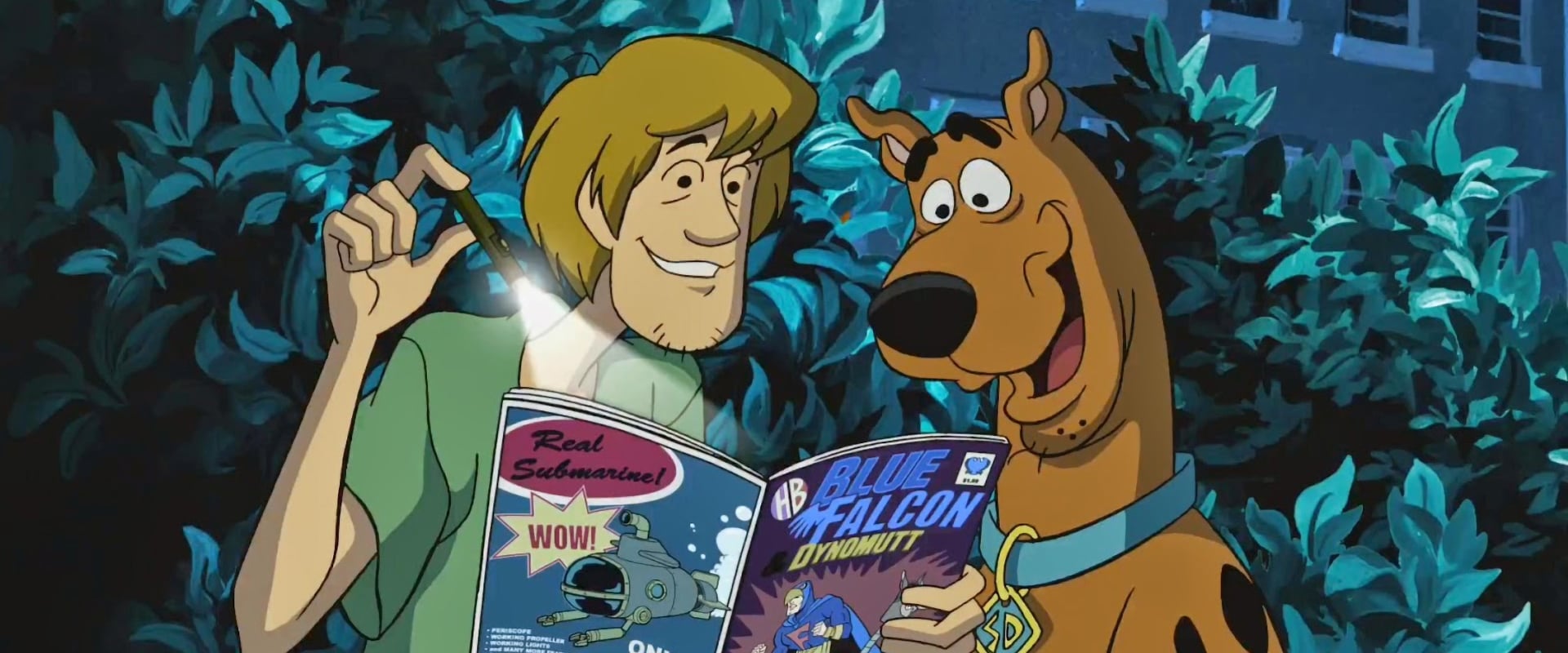 Scooby-Doo i maska Błękitnego Sokoła