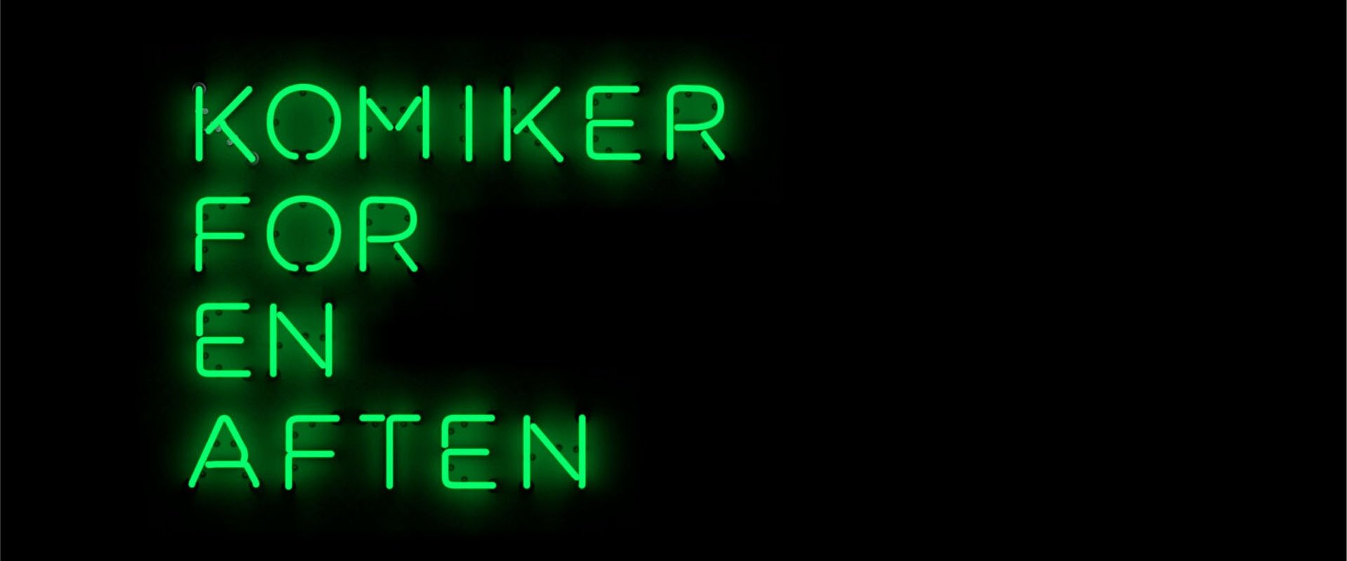 Komiker for en aften