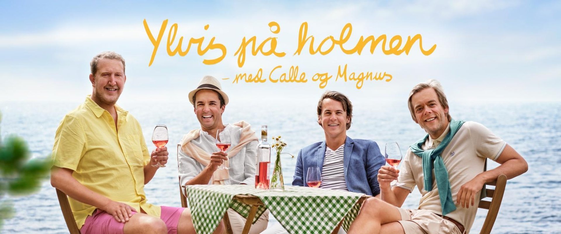 Ylvis på holmen med Calle og Magnus