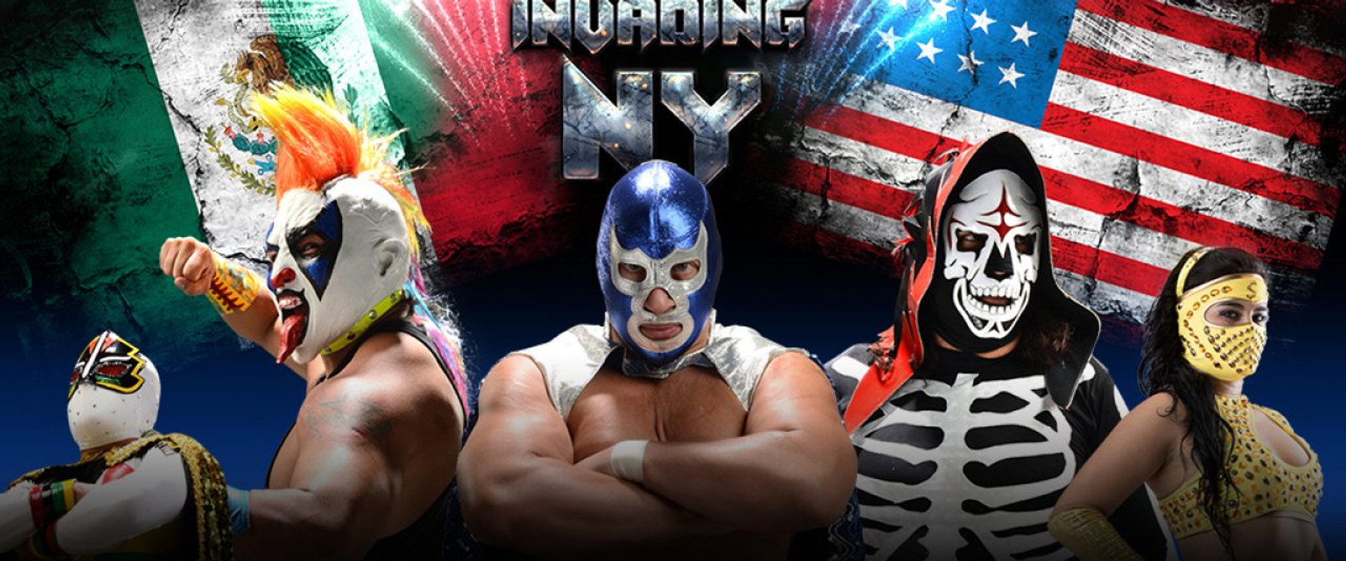 Lucha Libre AAA Invading New York's banner image